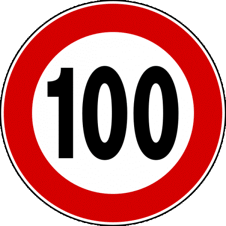 100 Sign