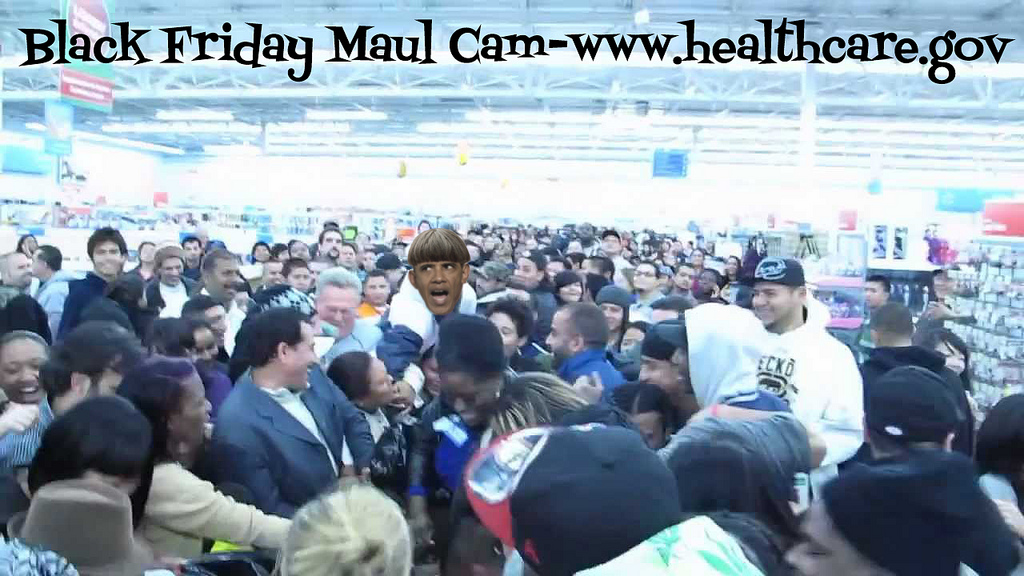 BLACK FRIDAY MALL CAM
